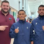 Peleador nicaragüense viajó a Arabia Saudita para su gran oportunidad de título mundial