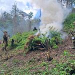 Ejército de Nicaragua abate a dos presuntos delincuentes en operativo en el Triángulo Minero