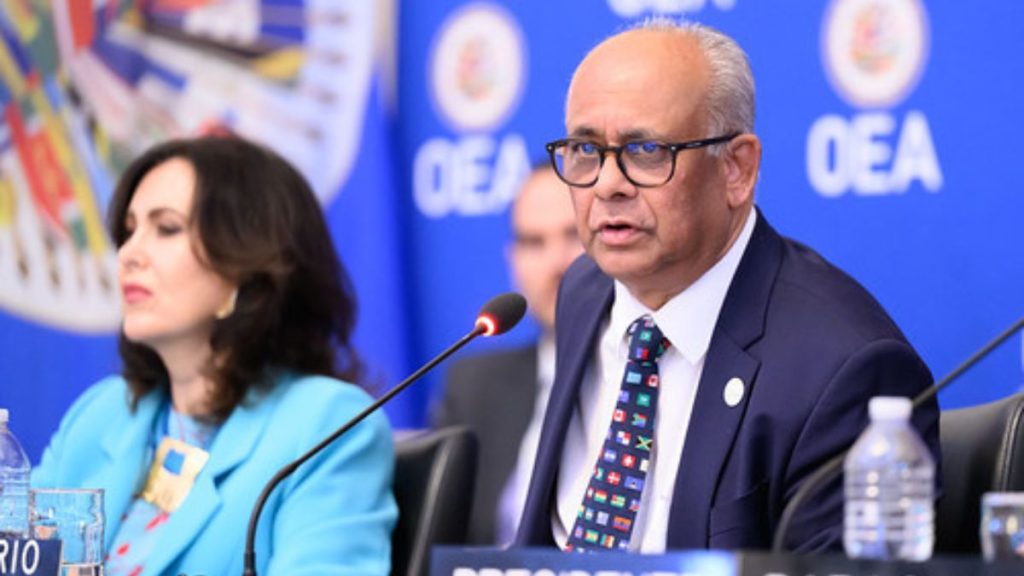 El secretario general de la OEA, Albert R. Ramdin. Foto: OEA.