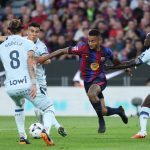 El Barcelona golea al Getafe y se mantiene en la cima de la Liga española