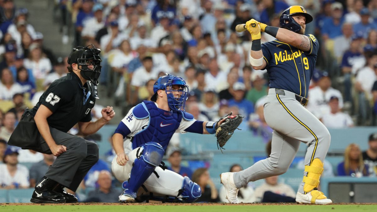 Jake Bauers, una pieza clave en el ataque de los Cerveceros. LA PRENSA/AFP