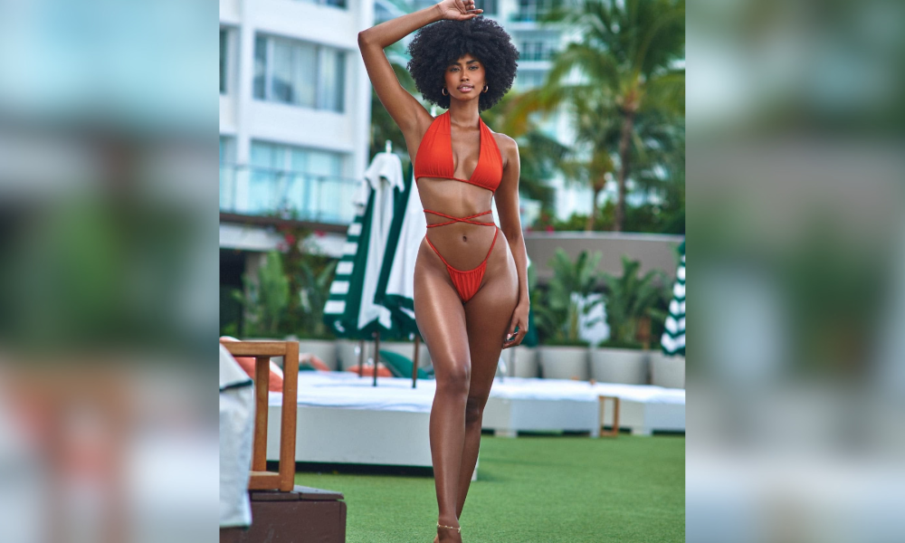 Jasmine Blandford, Miss Univese Nicaragua 2026 es objetivo de comentarios racistas en redes sociales. Foto: Facebook/Jasmine Blandford