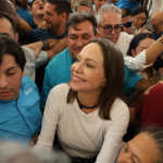 Líder opositora María Corina Machado regresó a Venezuela