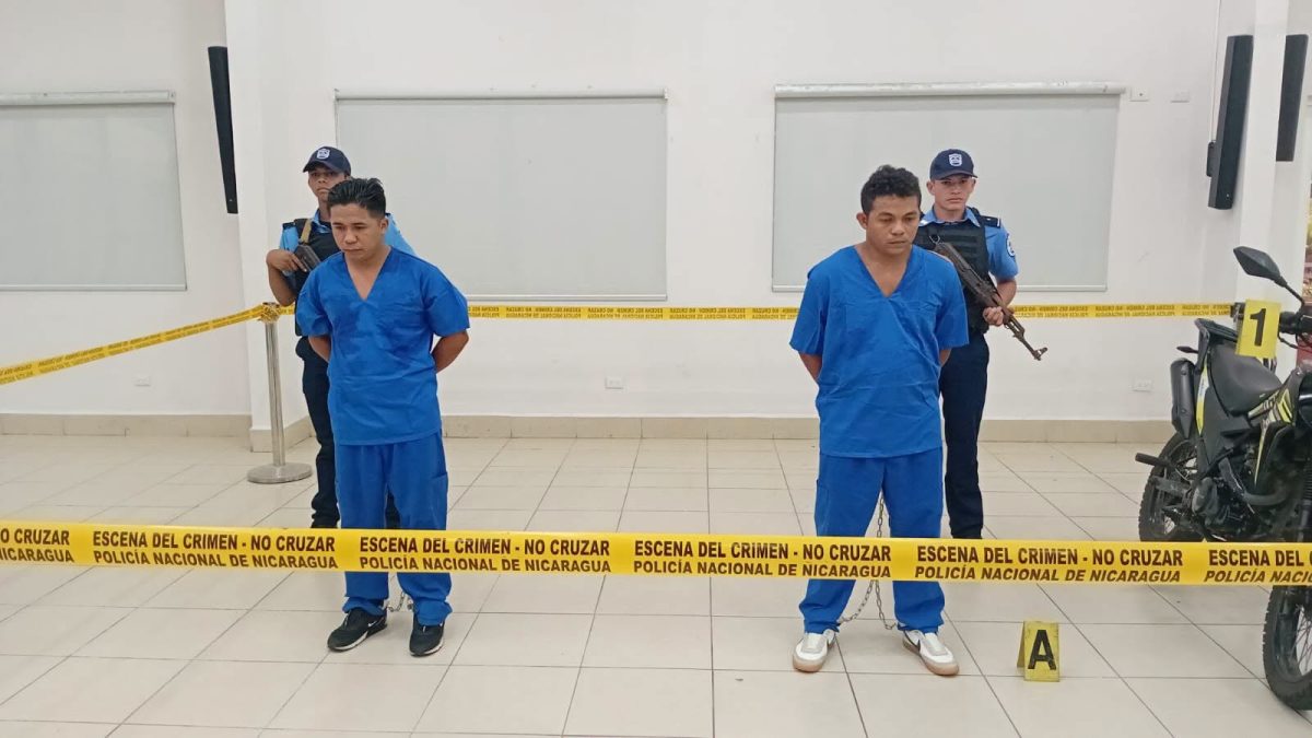 Dos policías son acusados de dar muerte a un joven tras persecución en Managua. Foto: La Policía Nacional.