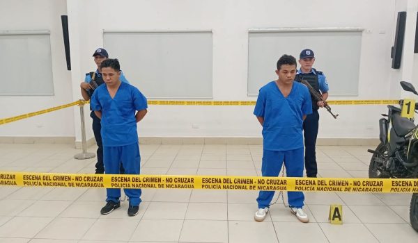 Dos policías son acusados de dar muerte a un joven tras persecución en Managua. Foto: La Policía Nacional.