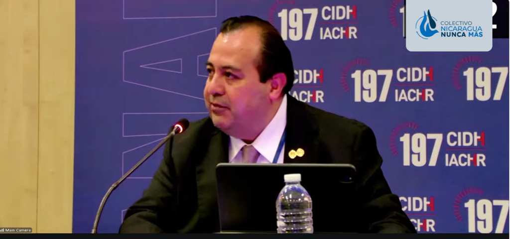 comisionado de la CIDH Edgardo Stuardo Ralón
