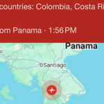 Fuerte sismo de magnitud 7 sacude a Panamá