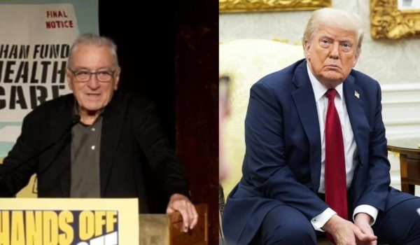 Robert De Niro arremete contra Donald Trump llamándolo «cobarde»