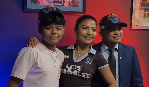El hijo del Chocolatito colgó los guantes y se puso los botines de futbol