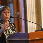 Michelle Bachelet no descarta competir por un tercer mandato presidencial en Chile