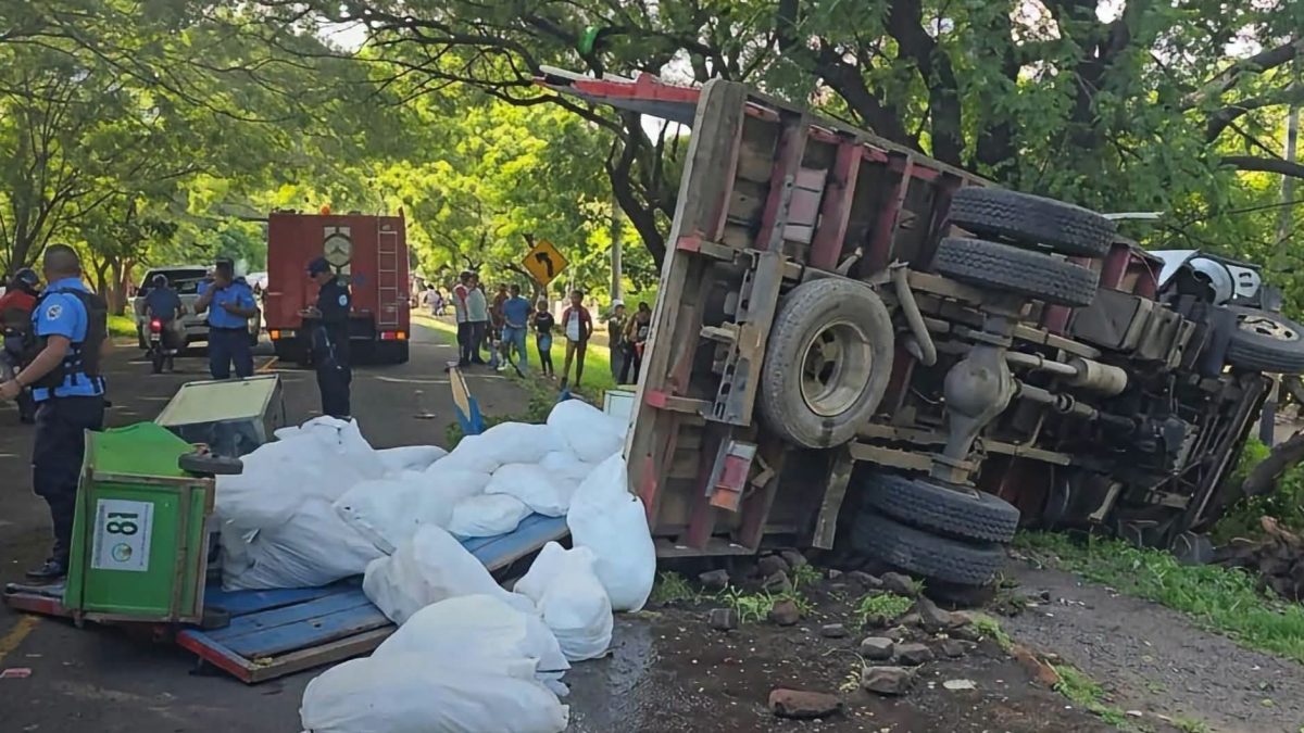 El accidente ocurrió este domingo 25 de octubre. Tomada de Meridiano Informativo Estelí-Nicaragua