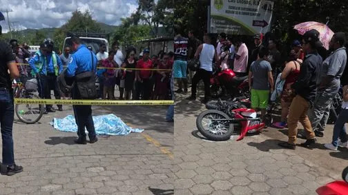 El ciclista Ricardo José Arteta Molina murió atropellado por una motociclista en Estelí. Foto: Radio Ya.