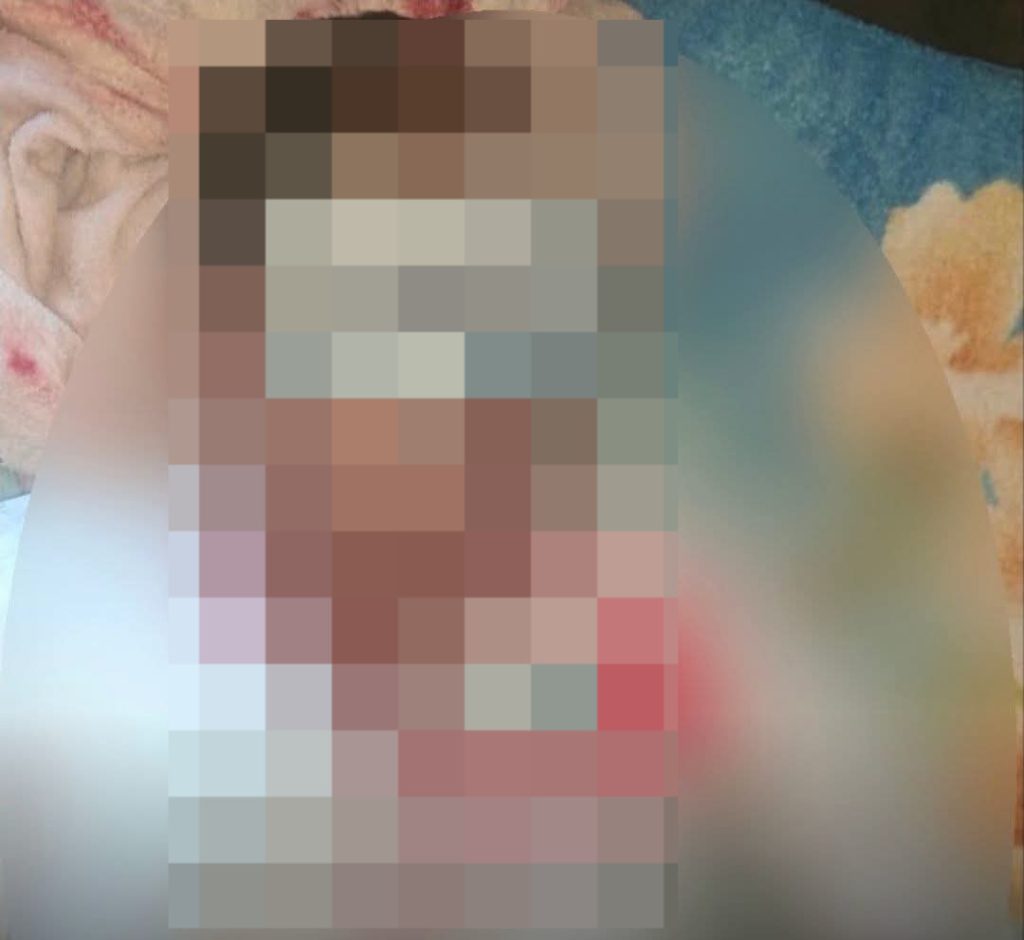 Cuerpo de Luis Alberto Sequeira Fargas. Foto: El Relato en Portada/Facebook.