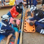 Una niña y una joven mueren tras volcar una panga en el río Escondido