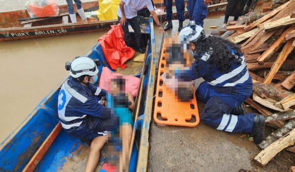 Una niña y una joven mueren tras volcarse la panga en que viajaban en el caribe Sur. Foto: Cortesía.