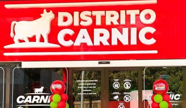 Fachada del Nuevo Carnic sucursal en Veracruz, Nindirí, Masaya. Foto: Nuevo Carnic/Facebook.