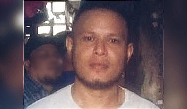 Luis Pérez Cárdenas es acusado del femicidios de Meybol Elieth Palacios, en Managua. Foto: Facebook/Victor Manuel Espinoza.