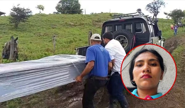 Brenda González fue asesinada y abandonada en un potrero en La Libertad, Chontales. Foto: Punto Noticioso TV/Facebook/La Primerísima.