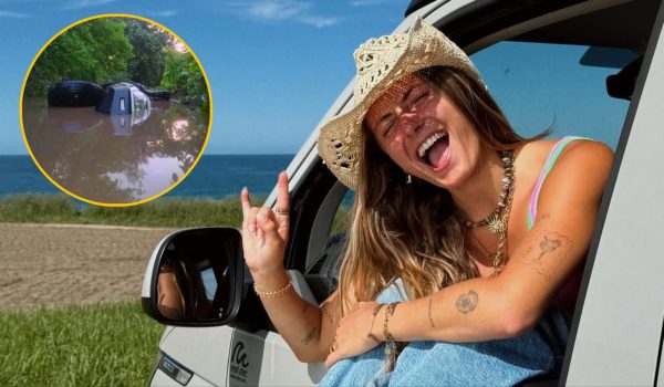 La influencer francesa Emma Marie Laurent, una de las fallecidas en accidente en Chinandega. Foto: EMMA LAURENT/Instagram.