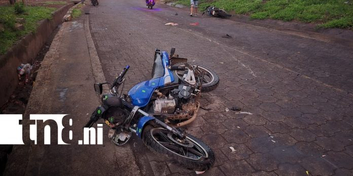Javier Antonio Flores Rodríguez, de 53 años, falleció tras verse involucrado en una colisión entre dos motocicletas en la comunidad La Ceiba. Foto: Canal 8.