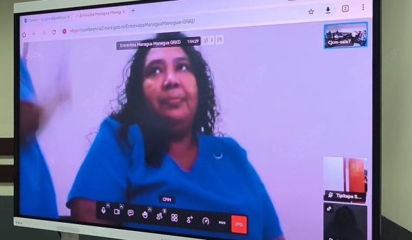 Jenny Raquel Carranza Villalta, enfrenta juicio por portar una bomba aturdidora. Foto: La Primerísima.