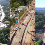 Conductores deben seguir nuevo desvío por avance en la construcción del paso a desnivel de Nejapa