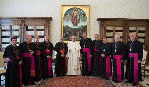obispos Nicaragua visita Papa