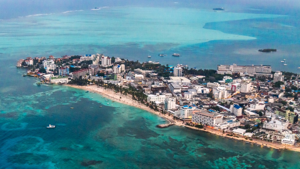 Isla de San Andrés. La Corte Internacional de Justicia otorgó en 2012 la soberanía de la isla a Colombia, pero dio a Nicaragua derechos sobre unos 72 mil kilometros de mar que Colombia reclamaba como suyos. (Foto archivo)